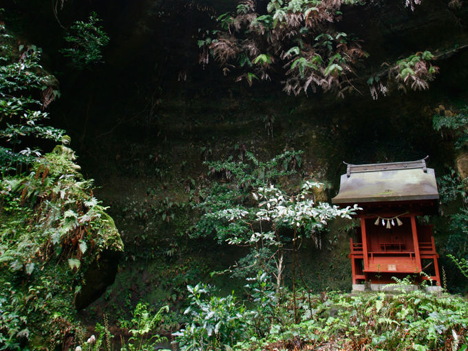 岩屋寺の滝